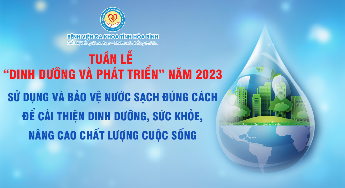  Cải thiện dinh dưỡng nhờ sử dụng nguồn nước sạch đúng cách